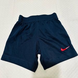 4 for $20 Sale!!!! Nike toddler blue shorts with red Nike logo/3T/3TL/3Alt